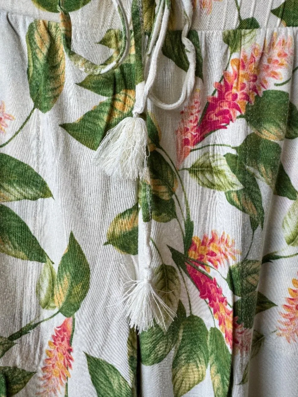 Botanical print Sleep Pants